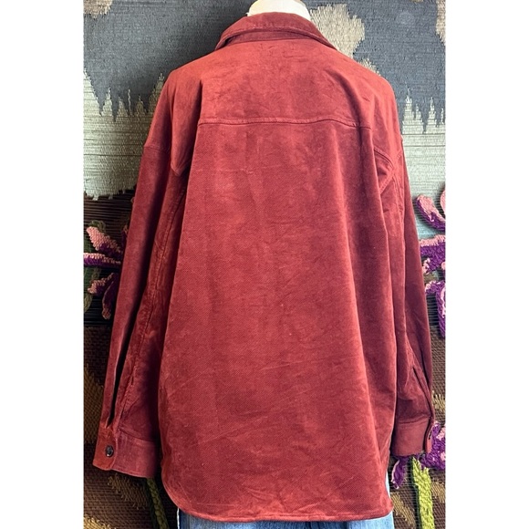 Madewell Oversized Buttondown Corduroy Jacket L - Picture 7 of 15